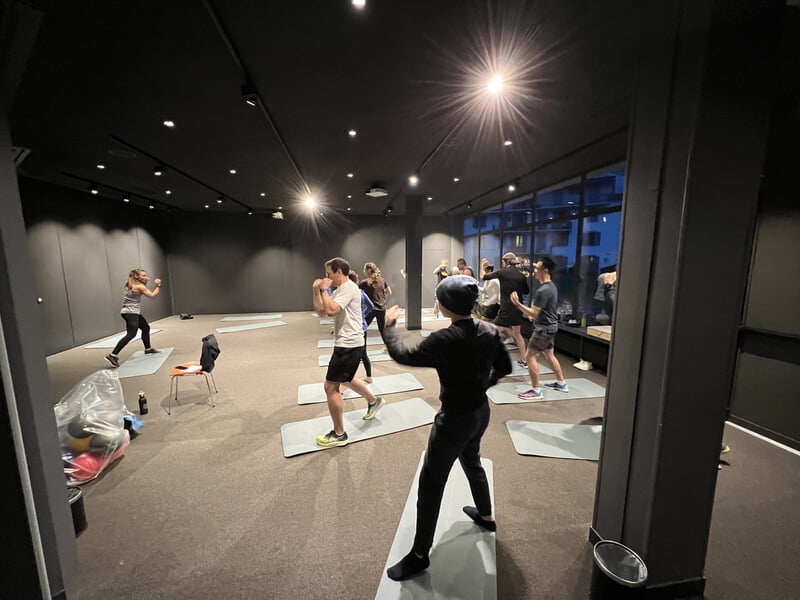 Le cours de boxe d'Octoplus Coaching est accessible à tous