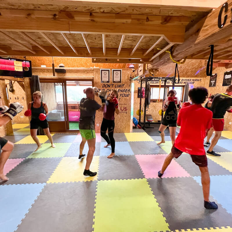 Le cours de boxe d'Octoplus Coaching