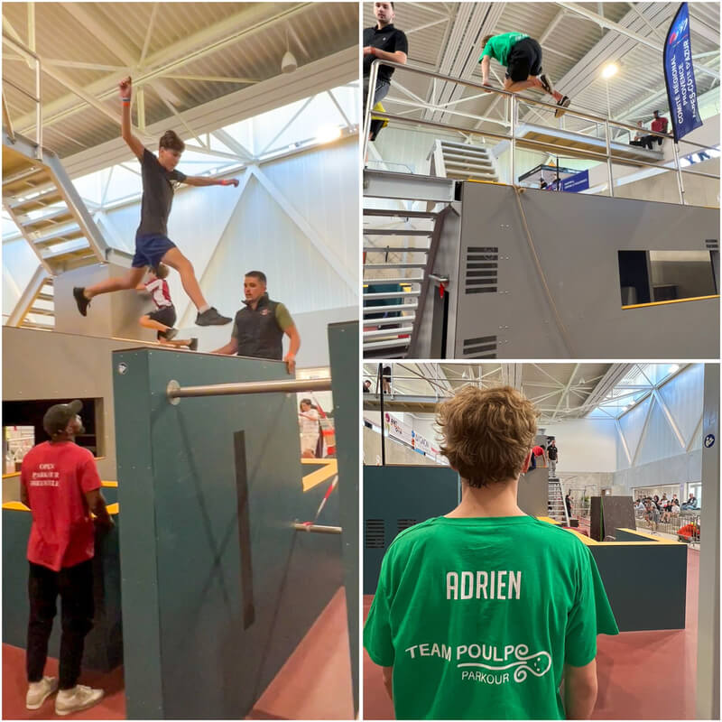 Le cours parkour-freerun d'Octoplus Coaching