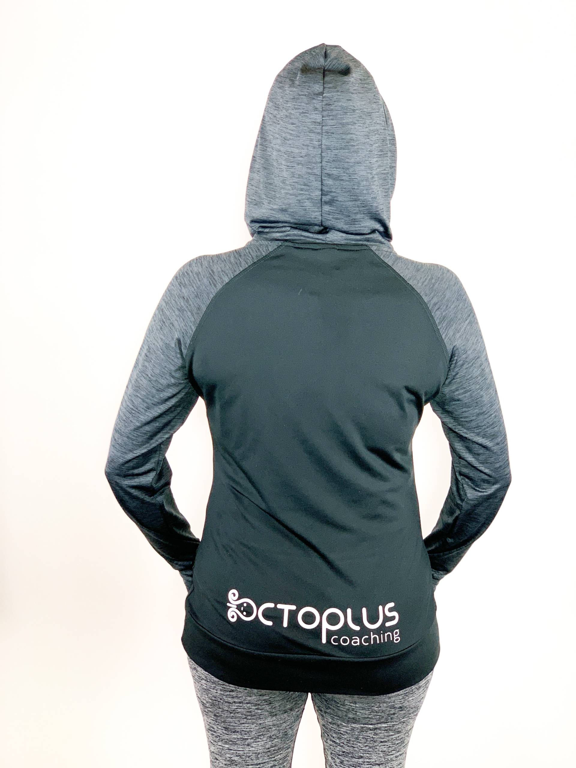 Dos de personne en sweat Octoplus Coaching