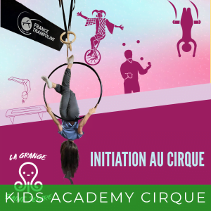 Affiche initiation au cirque pour enfants