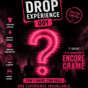 Affiche Drop Expérience 001 Octoplus Coaching
